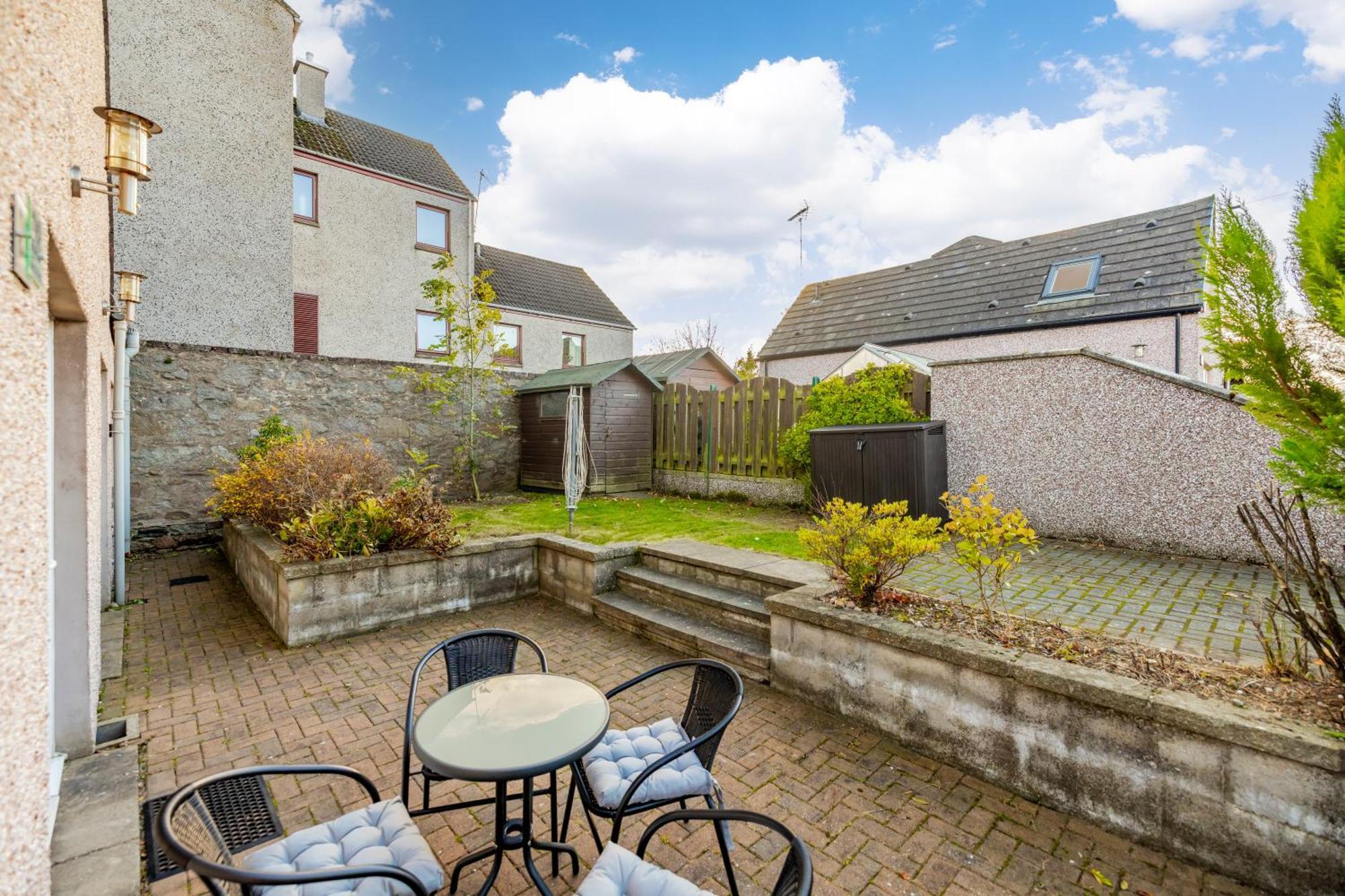 Bright House With Garden & Patio In Market Town Inverurie Exteriér fotografie
